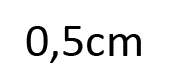 0,5cm