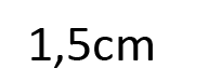 1,5cm