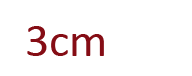 3cm